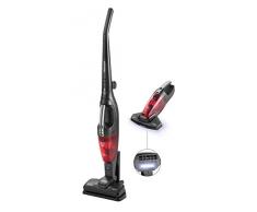 CONCEPT HausgerÃ¤te VP4170 Aspirateur sans Fil avec stÃ©rilisation UV 3 en 1 Real Force, Noir et Rouge