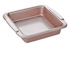 Plat Ã Four carrÃ© DELÃCIA Gold 23x23 cm