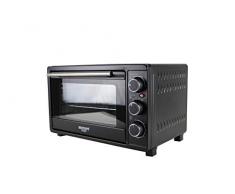Bastilipo Roma Black-horno de Bureau, Acier Inoxydable, Noir, 23Â litres