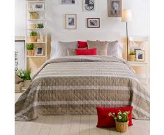 Sancarlos Couvre-lit boutis 200X270, CAMA 105 Brun