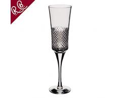 Royal Brierley Antibes Flûte à Champagne en verre Transparent