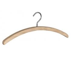 WENKO 64121100 Cintre Pino, ChÃªne naturel, Marron, Bois, 45 x 18,5 x 3 cm