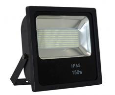LYO projecteur lED sMD extra-plat intÃ©grÃ©, 150Â W, noir, 31.2Â x 33.3Â cm