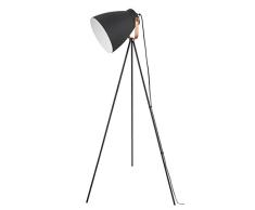 ILUMINATION DE DESIGN Lampadaire 9 W Noir