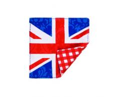 Premier Housewares 5100104 Set de 4 Dessous de Verres I Love UK Coton 10 x 1 cm