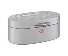 WESCO â Boite à Pain â Single Elly, Acier, Gris, 32 x 19.4 x 14 cm