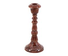 Moycor 7582502Â Petit bougeoir silkar, 8Â x 8Â x 19Â cm, Couleur Marron