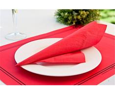 Garcia de pou Sets De Table 48 G/M2 31X43 Cm Rouge Cellulose - 500 unitÃ©s
