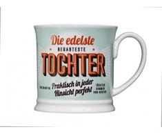 H&H 195000005 Tasse, Porcelaine, Mehrfarbig, 12 x 8,7 x 8,7 cm