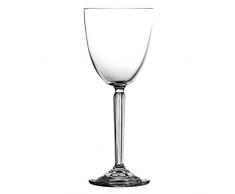 Crystaljulia 8685 Lot de 6 Verre Ã vin Cristal 250 ML