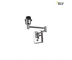 SLV FENDA Base, WL, Applique murale dintérieur E27 max. 40 W Chrome Lampe en métal 40 W