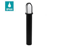 EGLO 97229 Lampe sur pied, Verre, E27, 40 W, Noir