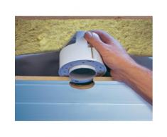 Kaiser Boîtier encastré pour spot encastrable à 68 mm 120 x 90 mm Gris