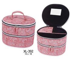 ROYMAR BoÃ®te Ã Bijoux Fantaisie avec poignÃ©e Spirale pour Armoire, Rangement, Ornements, Festivals, Articles pour la Maison, Unisexe, Adulte, Rouge (Rouge), Unique