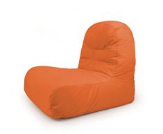 Outbag Bridge Pouf, Orange, 95 x 65 cm