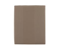 Essix - Drap Plat Excellence Coton Taupe 240 x 300 cm