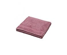 TOM TAILOR Ã©ponge Beach, Serviette de Plage Drap de Plage, Coton, Mauve, 34Â x 25Â x 7Â cm