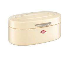 WESCO â Boite à Pain â Single Elly, Acier, Amande, 32 x 19.4 x 14 cm