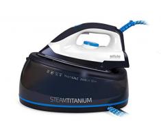 Silva-Homeline DBS 300 Centrale Vapeur Tropf Anticalcaire et Auto-nettoyage 2400 W 2 l Blanc/Gris/Bleu