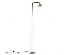 kenay Home lampe sur pied, doré et noir