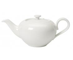 Villeroy & Boch Royal Théière pour 1 personne, 400 ml, Porcelaine Premium Bone, Blanc