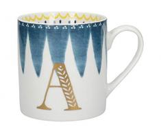Creative Tops C000226 Mug Alphabet Design A Porcelaine Fine