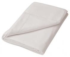 Bleu Canard HÃ´tel Coton brossÃ© Drap Plat, Flanelle, Platine, Unique