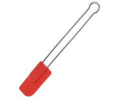 Westmark 15472270 Spatule de Cuisine/PÃ¢te Silicone/Acier Inoxydable Rouge 22,7 x 3,4 x 1,1 cm