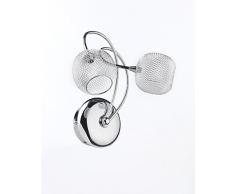 onli Ron Applique murale 2 lumières Chromé