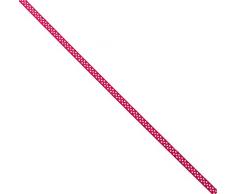 Mopec S36.34 Ruban ottoman Fuchsia Tops blancs 6 mm x 50 m Textile Taille unique