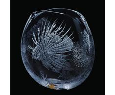 Dartington Crystal Gallery Collection â Le Poisson Lion â Grand Vase Edâ¯: 10 Clair,
