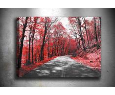 Bonamaison Peinture sur toile, multicolore, 40 x 60 cm - ConÃ§u et fabriquÃ© en Turquie