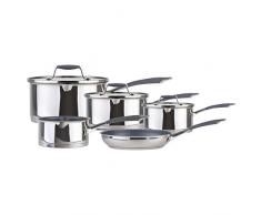 Hairy Bikers CKW2068 Batterie de cuisine en acier inoxydable