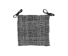 Soleil docre Galaxy Dessus de Chaise, Polyester, Noir, 40 x 40 x 5 cm