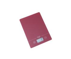 Adler AD3138R Balance numérique de cuisine, écran LCD, 5 kg, haute précision, balance pour aliments, tare, 1 kg, plastique, rouge