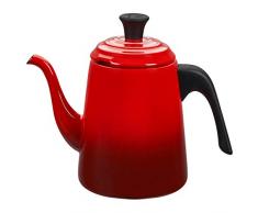 Le Creuset Q9801-67 Bouilloire Verseur Acier Cerise