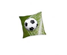 Herding Football Coussin Décoratif, Polyester, Multicolore, 40 x 40 cm