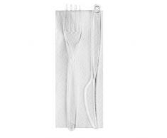 Dopla conf. 100Â BIS Couverts Transparent Ligne Plastique DOPLA 03387