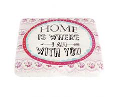 Clayre & Eef 6PR1076 Dessous de Verre 9 x 1 x 9 cm