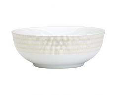 en Spain Saladier, grÃ¨s, Blanc, 24.5Â x 24.5Â x 9.2Â cm