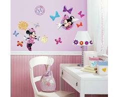 Thedecofactory RMK1666SCS Disney Minnie ROOMMATES REPOSITIONNABLES (33 Stickers), Vinyle, Multicolore, 104 x 26 x 2,5 cm