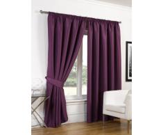 Dreamscene Violet occultant Rideaux, Polyester, aubergine, 117Â x 183Â cm