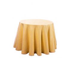 Martina Home Altea Jupe pour Bureau Table 75x80x1 cm Doré