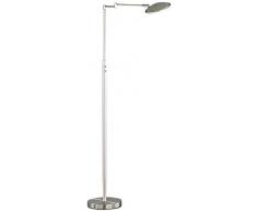 Wofi 3468.01.64.0000 LOU Lampadaire Nickel-mat 1x LED/6W, 6 W