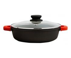 Quid 7679004 Intense Cocotte Noir/rouge 24 x 7.5, 2.5L