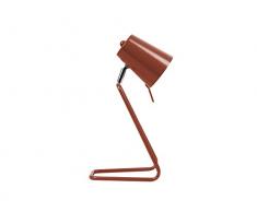 LEITMOTIV LM1565RD Lampes de bureau, MÃ©tal, Warm Red