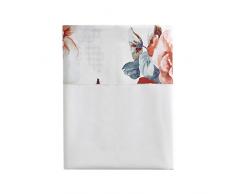 Essix Ãmotions Drap de lit Coton/Percale de coton CÃ©leste 180 x 290 cm