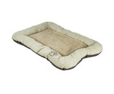 Viscio Trading Maison & Pet Coussin pour Animaux domestiques Lord, Tissu, Beige, 86Â x 57Â x 7Â cm