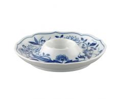 Hutschenreuther 02001-720002-15525 Coquetier, Porcelaine, Bleu, 15,6 x 15,6 x 9,2 cm