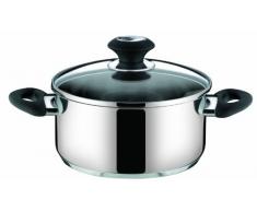 Tescoma Casserole PRESTO avec couvercle, Ã¸ 24 cm, 5.0 l